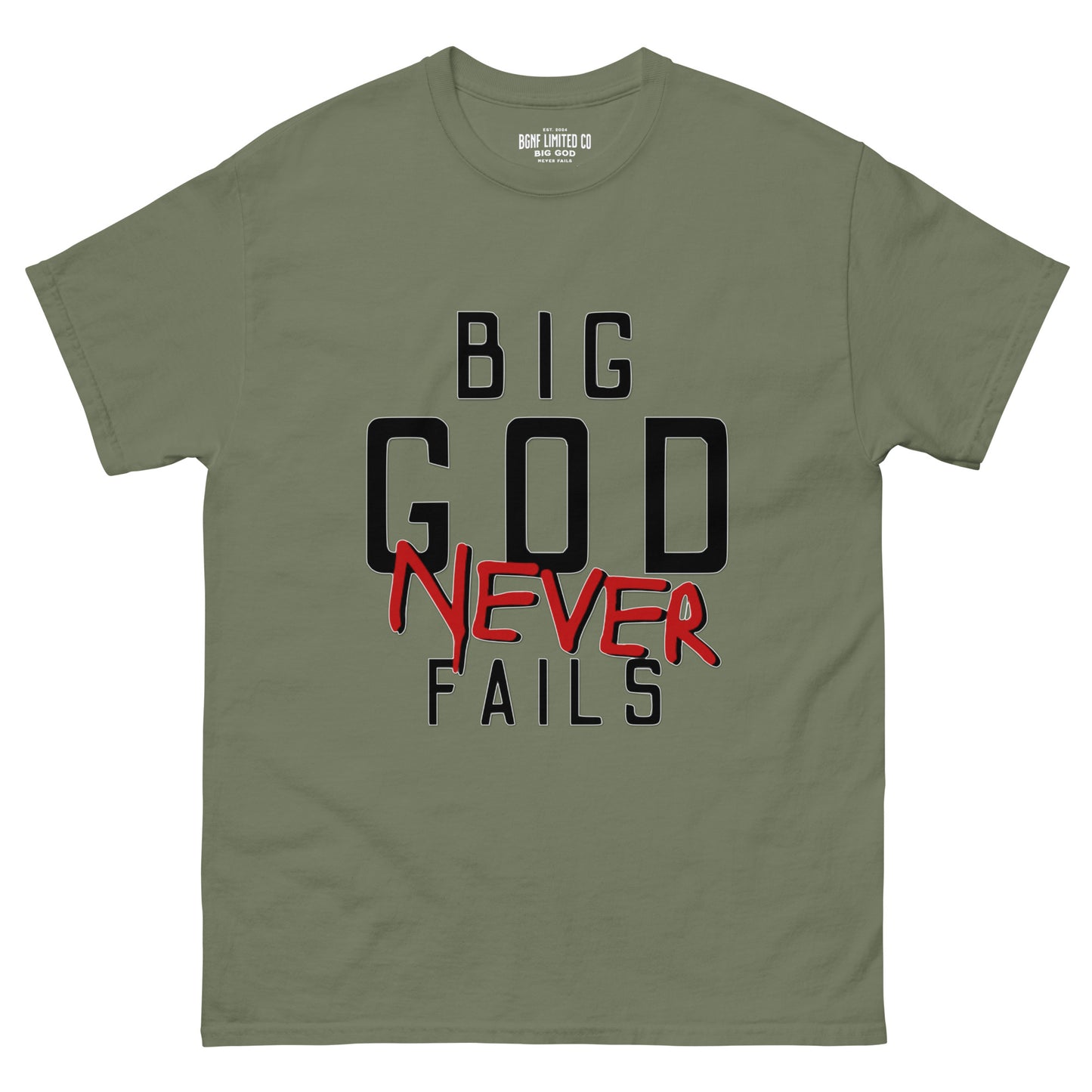 BGNF - NEVER Tee | Classic Colors