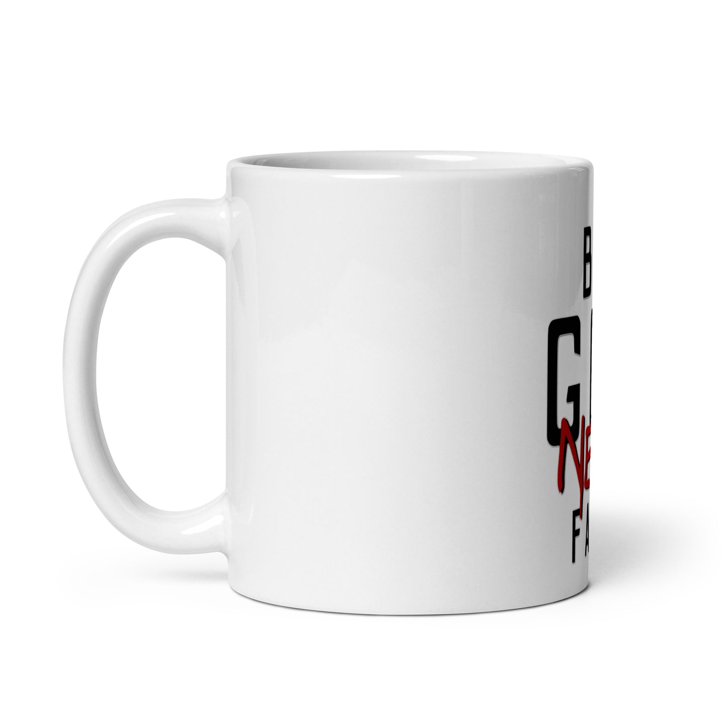 Big GOD Never Fails Coffee Mug