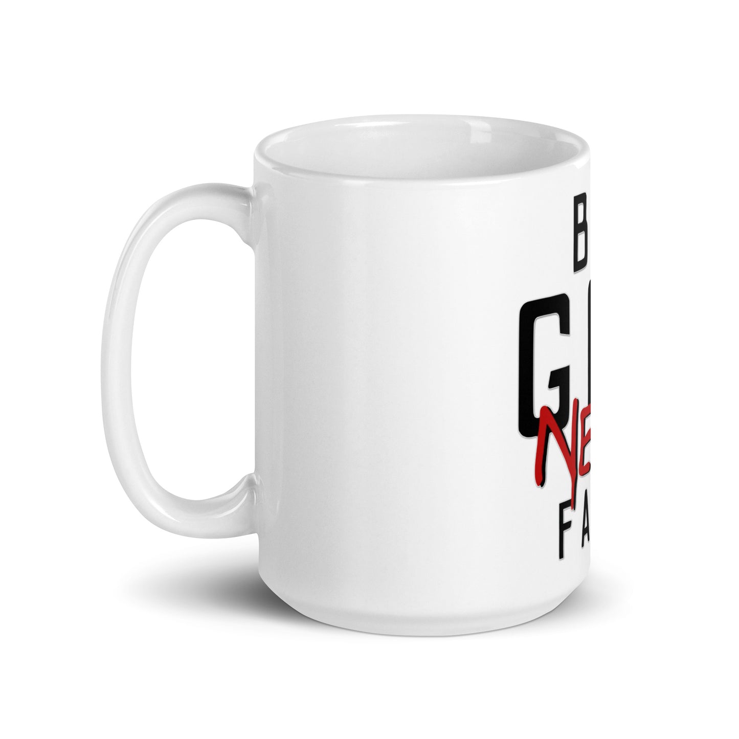 Big GOD Never Fails Coffee Mug